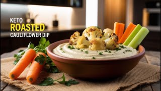 Keto Roasted Cauliflower Dip [upl. by Binky621]