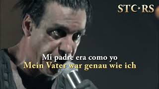 RAMMSTEIN Weisses FleischLyricsSub EspañolLive from Madison Square GardenOfficial Video [upl. by Boyes]