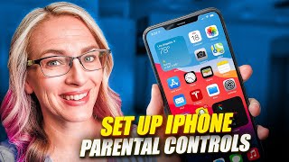 Setup iPhone Parental controls using Family Sharing and Screen Time [upl. by Hazmah858]