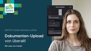 DATEV Beleg Upload I DATEV Unternehmen online I Tutorial 2024 [upl. by Hannej61]