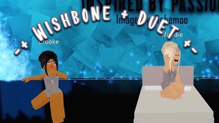 ROBLOX â€œWishboneâ€ DANCE MOMS  Maddie amp Brooke Duet [upl. by Ardnyk]