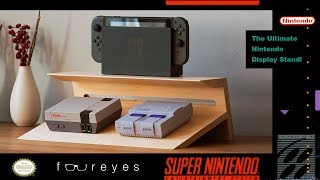 Ultimate Nintendo Set Up Display Stand  Woodworking [upl. by Osbert]