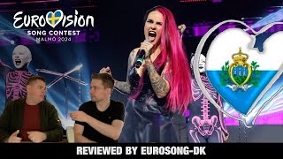 ESC 2024 Lyt på San Marino Megara  quot1111quot [upl. by Alliuqahs]