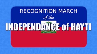 Recognition March of the Independance of Hayti Free HAITIAN SHEET MUSIC amp LYRICS  Flute Cover [upl. by Vikki]