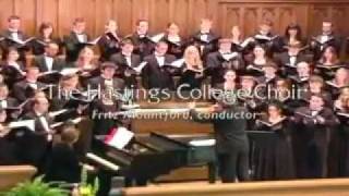 Fairest Lord Jesus The Hastings College Choir [upl. by Elletnohs468]