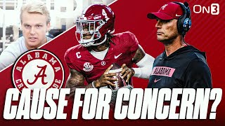 Alabama Crimson Tide SURGE Past USF  Cause For CONCERN For Kalen DeBoer Jalen Milroe [upl. by Estis]