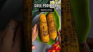 Monsoon Special Ghee Podi Corn🤤 KyteMilk A2 Milk summer trending shorts [upl. by Jochbed651]