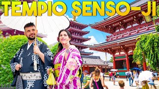 Indosso il kimono e Visito il Tempio Sensoji 浅草寺  Ep 9 [upl. by Ahsinwad]