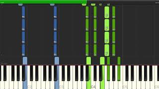 Sara Bareilles  It Only Takes A Taste from Waitress The Musical  Piano Backing Track Tutorials [upl. by Gerta]