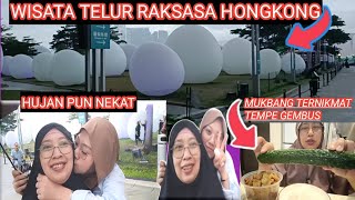 TELUR TERBESAR SEDUNIA WISATA HONGKONG LANJUT TUMIS KULIT MELINJO SAMA TEMPE GEMBUS MASAKAN NDESO [upl. by Atiragram]