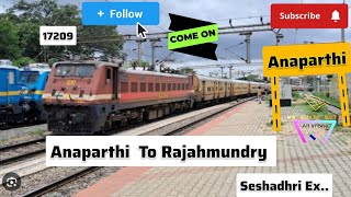 Anaparthi To Rajahmundry  Very Small Vlog Seshadhri Ex🕊️ [upl. by Gwenny919]