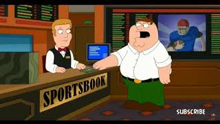 Family Guy Peter Griffin bets on College Football [upl. by Anitsenre]