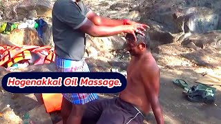 Hogenakkal Falls Massage Hogenakkal Oil Massage Oil Massage for Head Massage in Hogenakkal [upl. by Esmerelda870]