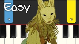 Yaelokre  Harpy Hare  EASY PIANO TUTORIAL [upl. by Eintroc]