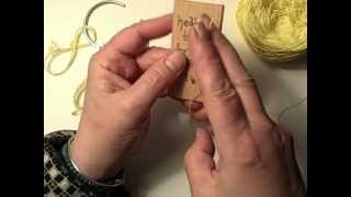 How to make string heddles by Noreen CroneFindlay c [upl. by Acitel]