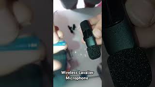 Unboxing Wireless Lavalier Microphone microphone asmr unboxing [upl. by Rento]