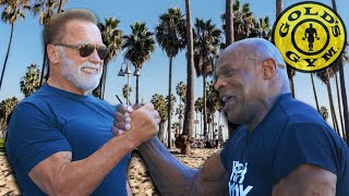 GOAT Bodybuilding Legends TRAIN TOGETHER  Arnold Schwarzenegger amp Ronnie Coleman [upl. by Lehcor849]