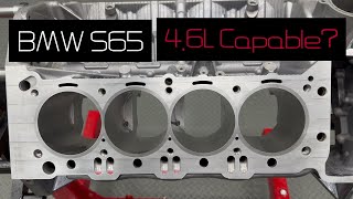 BMW S65 Engine overbore and stroke to 46L [upl. by Fiden638]