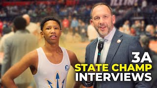 IHSA 3A State Wrestling Champions 2024  Interviews [upl. by Constancia896]