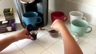 Making Hot Chocolate with EkoBrew Cups [upl. by Akeinahs]