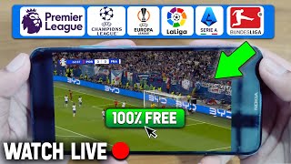 How To Watch Football Matches Live Mobile amp Computer Legally 2024 Updated Way [upl. by Hareehat]