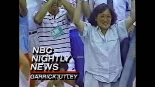 NBC NIGHTLY NEWS 6111989 Chinese government whitewashes the massacre [upl. by Aioj106]