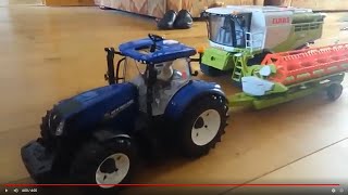 Bruder new holland t7315 new to 2018 [upl. by Honan]