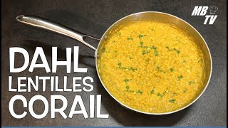 Cuisine Indienne  Dahl lentilles Corail [upl. by Aifas671]