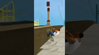 Explore Whole GTA San Andreas With Bicycle  shorts gta [upl. by Monto826]