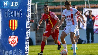 J32 I FC Martigues  AS Nancy Lorraine 11 le résumé I National FFF 20222023 [upl. by Acus]