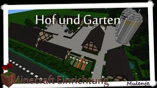 MINECRAFT  Bauernhof 17  Hof und Garten  Einrichten in Minecraft [upl. by Auqinimod250]