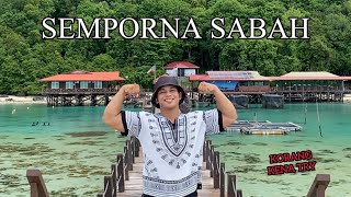 Ni ke Maldives Malaysia   VLOG FIRST TIME SEMPORNA SABAH [upl. by Ailyn463]