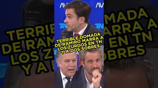 TERRIBLE DOMADA DE RAMIRO MARRA A LOS ZURDOS EN TN fyp parati milei trump argentina [upl. by Shanly]