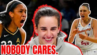 Aja Wilson amp Diana Taurasi Draws PATHETIC 472K Viewers 16 MILLION Caitlin Clark Fans TUNE OUT [upl. by Einnoj755]