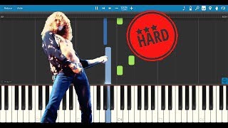 Led Zeppelin  Stairway To Heaven  Piano SheetMidi [upl. by Zondra]