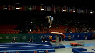 NGUYEN van Khanh Phong VIE  2019 Artistic Junior Worlds Gyor HUN  Qualifications Vault 2 [upl. by Eleirbag]