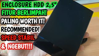 Casing HDD Murah Berkualitas Unboxing UGREEN Enclosure HDD 25 USB 31 Type C to SATA III 6Gbps [upl. by Hussey330]