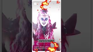 Zaria entrance on WWE Nxt 2024 [upl. by Harrell]