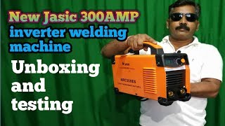 New Jasic 300AMP inverter  welding machine  With one year warranty in India [upl. by Osmond]