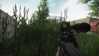 Escape from Tarkov Gameplay P90 SS190 Ammo [upl. by Nemzaj]