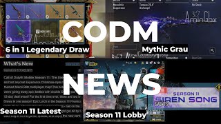 CODM News  Season 112 Mythic DrawsDouble CP Event  Mythic Grau Icelocked Camo 6 Legendary Draw [upl. by Prudi]