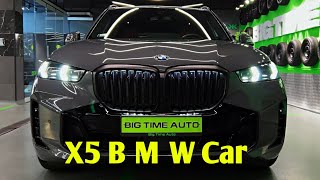 X5 B M W Car 2024 2025 Modal namaste Luxury Sport Sedon Walkaround Varun Sushant B M W [upl. by Thalia83]