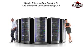 Bacula Trial Scenario 5 Add a Windows Client and Backup Job [upl. by Umeh]