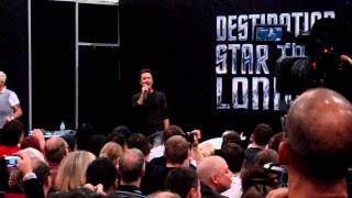 Dominic Keating Alternate Enterprise Opening  DST London 2012 [upl. by Eniamsaj]