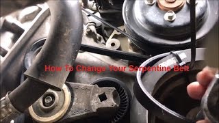 20112017 Ford F150 50 Both Serpentine Belt Install [upl. by Serle]