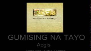 Aegis  Gumising Na Tayo Lyric Video [upl. by Arakahs]