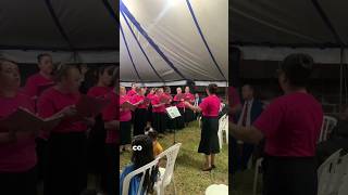 Coral União Feminina Área Gravataí  Tenda Evangelística restauração uniaofeminina louvor [upl. by Marci]