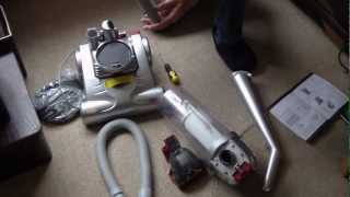 Howto Assemble a new Upright Hoover Quickly and easily [upl. by Enninaej]