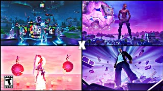 Fortnite Best Concerts Marshmello  Travis Scott  Ariana Grande  Eminem [upl. by Onirefes404]