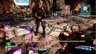 Borderlands 2  quotThe Talon of Godquot Claptrap opens doors Handsome Jack amp The Warrior Intros [upl. by Narag678]